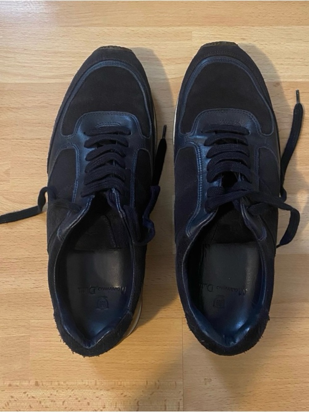 Massimo Dutti Navy Sneakers Size 11
